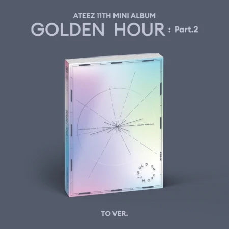 ATEEZ 11TH MINI ALBUM - GOLDEN HOUR PART 2 w/ SOUNDWAVE POB (RANDOM)