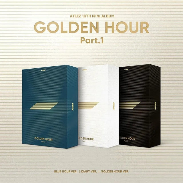 ATEEZ 10TH MINI ALBUM - GOLDEN HOUR PART 1