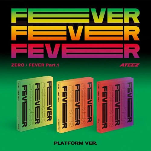 ATEEZ 5TH MINI ALBUM - ZERO : FEVER PART.1 (PLATFORM VER.) w/YES 24 POB