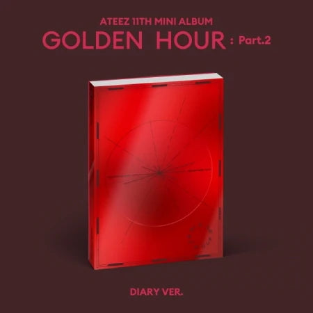 ATEEZ 11TH MINI ALBUM - GOLDEN HOUR PART 2 w/ SOUNDWAVE POB (RANDOM)