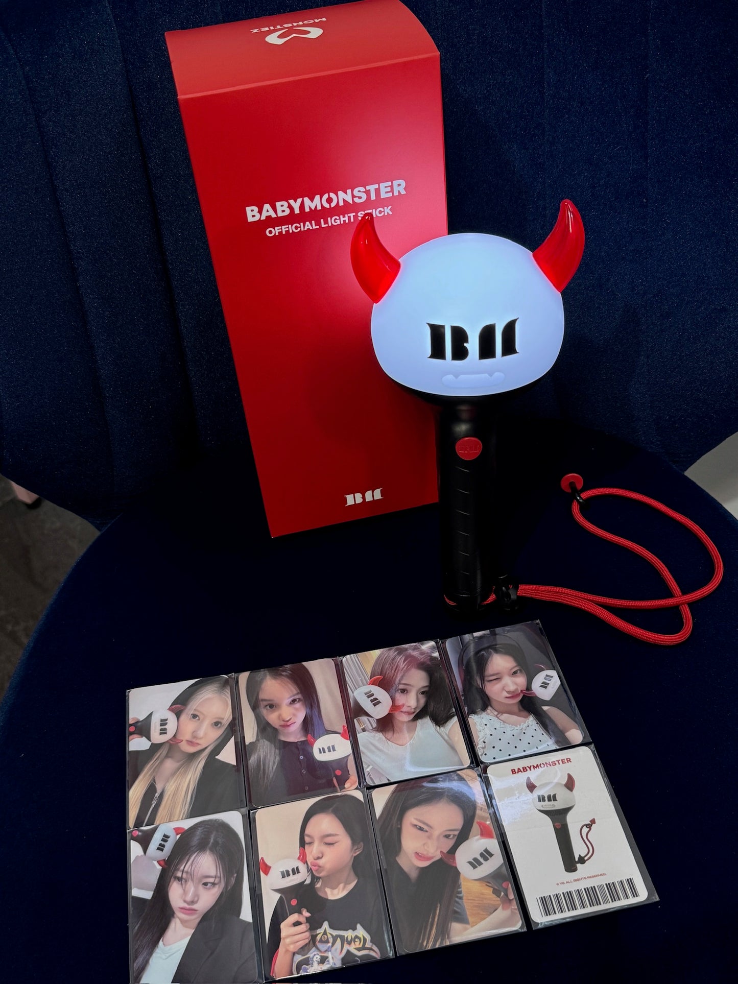 BABYMONSTER LIGHT STICK WITH WEVERSE POB (RANDOM)