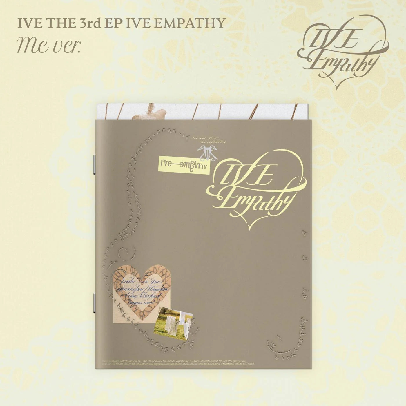 IVE 3RD EP ALBUM - IVE EMPATHY STANDARD VER.