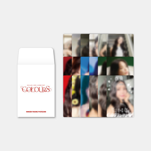 SOLAR (MAMAMOO) - 'COLOURS' OFFICIAL MD : RANDOM TRADING CARD