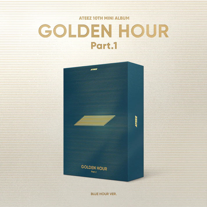 ATEEZ 10TH MINI ALBUM - GOLDEN HOUR PART 1