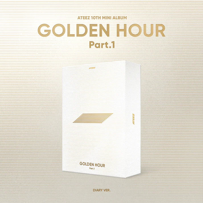 ATEEZ 10TH MINI ALBUM - GOLDEN HOUR PART 1