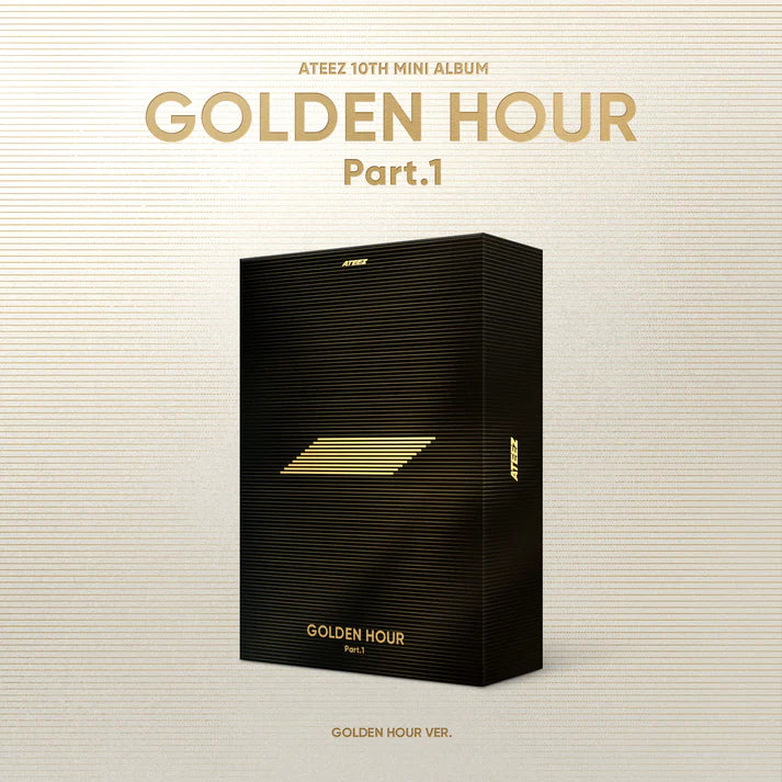 ATEEZ 10TH MINI ALBUM - GOLDEN HOUR PART 1