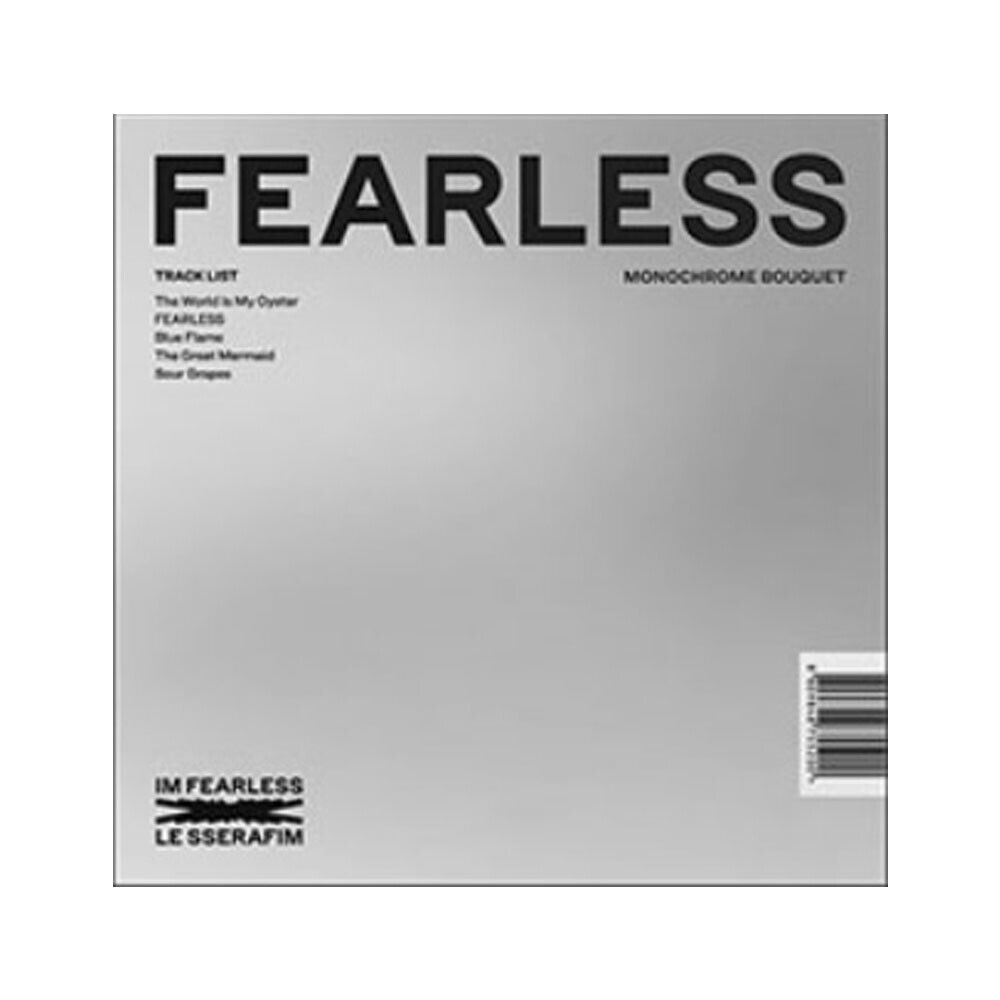 LE SSERAFIM 1ST MINI ALBUM - FEARLESS (MONOCHROME BOUQUET VER.)