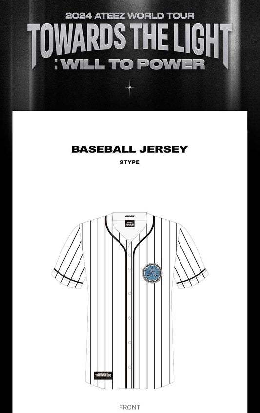 ATEEZ TOWARDS THE LIGHT 2024 Tour Official Jersey - ONE SIZE