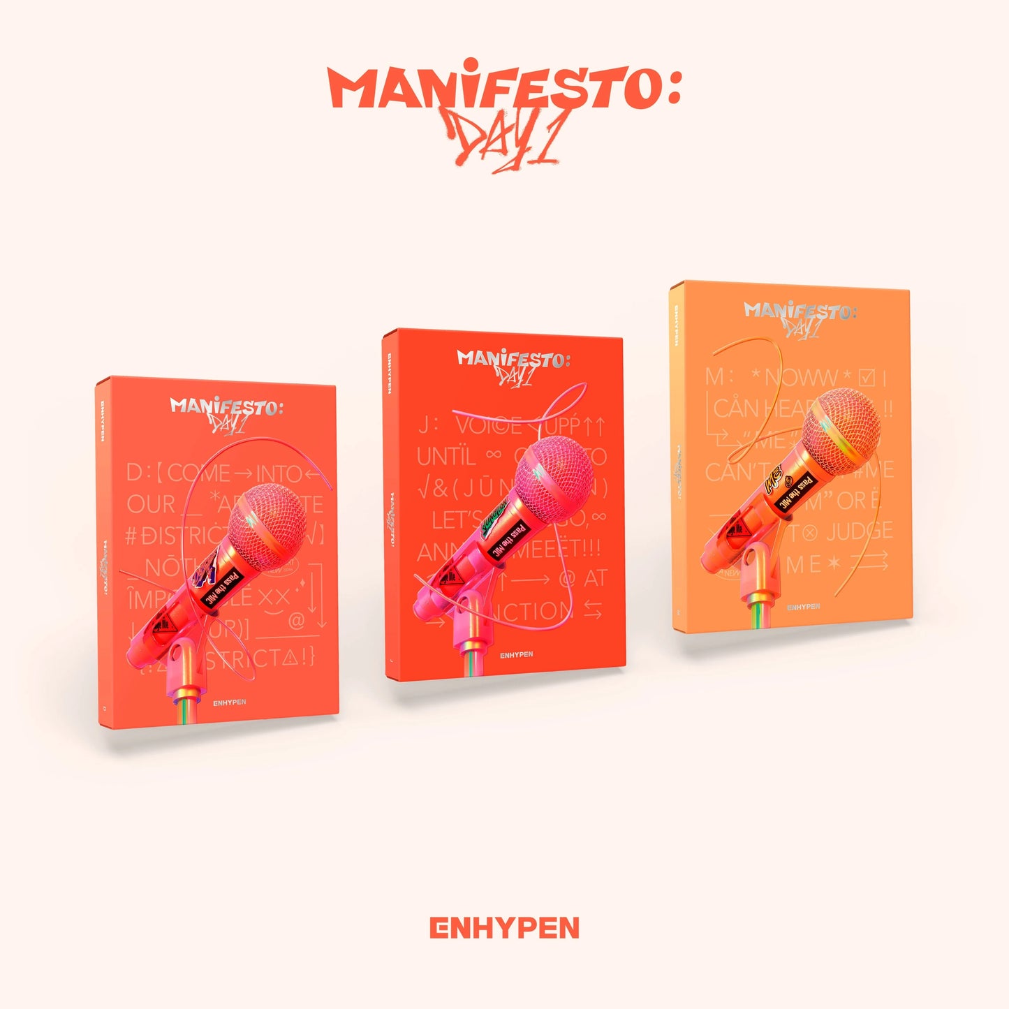 ENHYPEN 3RD MINI - MANIFESTO DAY 1