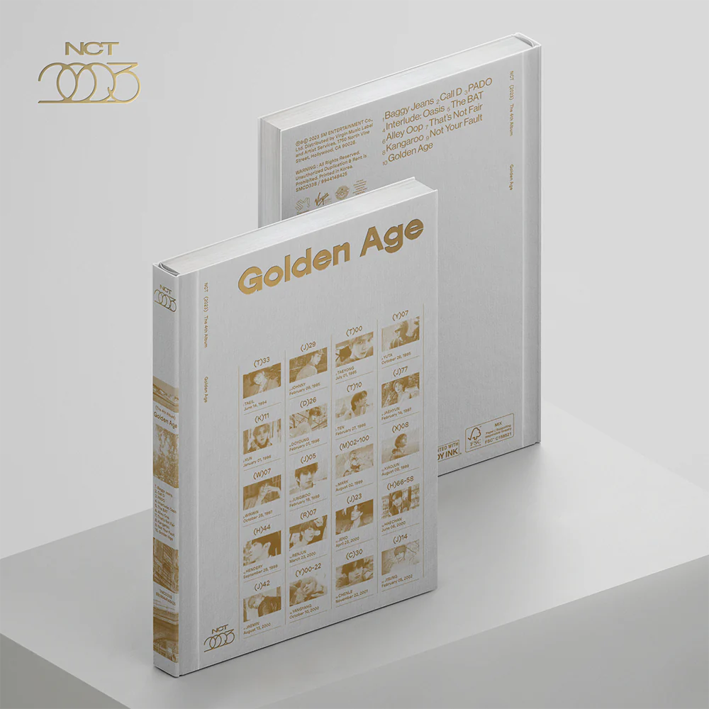 NCT 2023 THE 4TH ALBUM - GOLDEN AGE (ARCHIVING VER.)