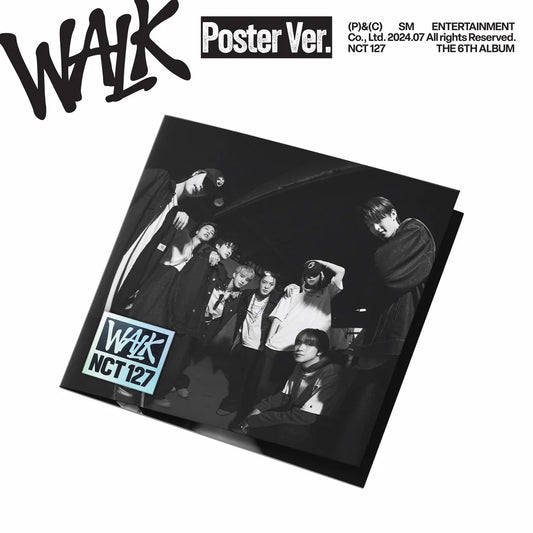 NCT 127 6TH ALBUM - WALK (POSTER VER.)