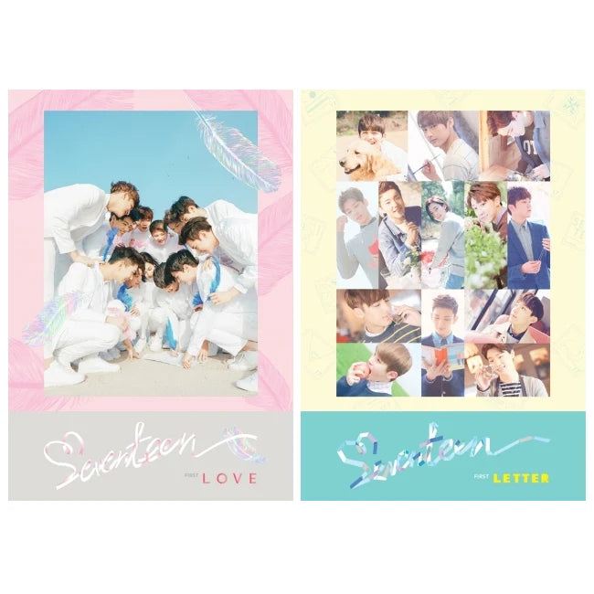 SEVENTEEN 1ST ALBUM - FIRST LOVE & LETTER (RE-RELEASE)