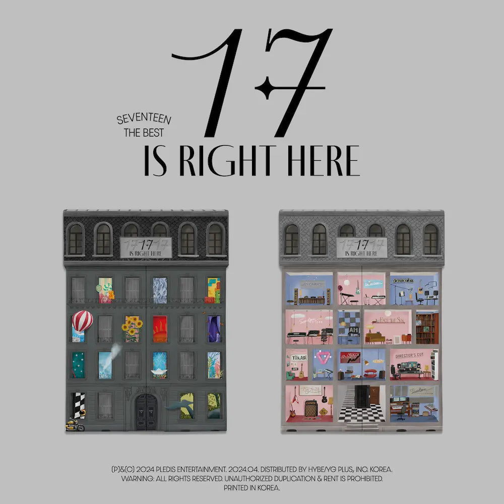 SEVENTEEN BEST ALBUM - 17 IS RIGHT HERE