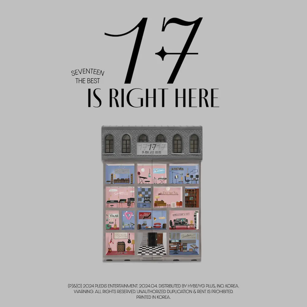 SEVENTEEN BEST ALBUM - 17 IS RIGHT HERE