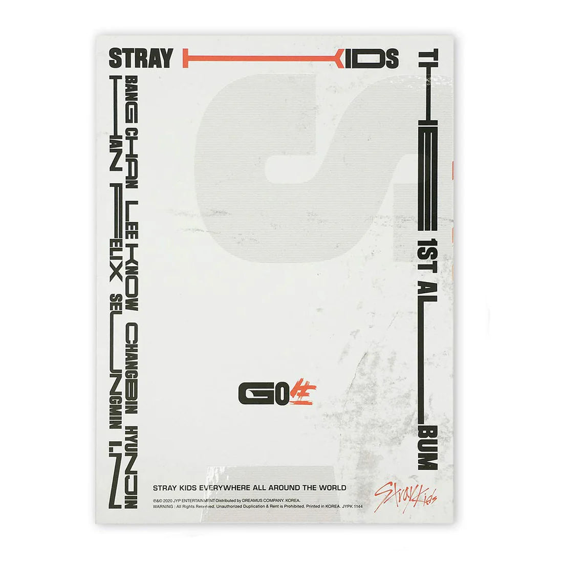 STRAY KIDS 1ST ALBUM - GO LIVE (STANDARD EDITION)