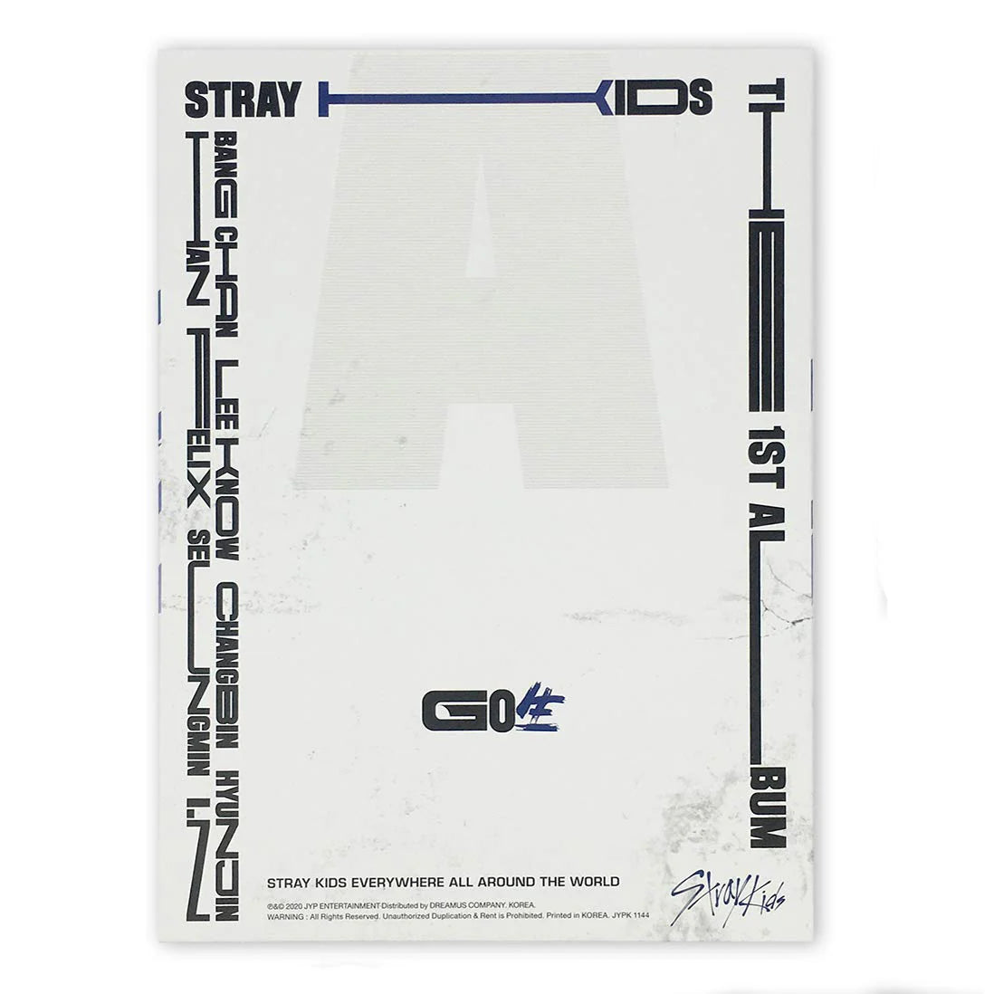 STRAY KIDS 1ST ALBUM - GO LIVE (STANDARD EDITION)