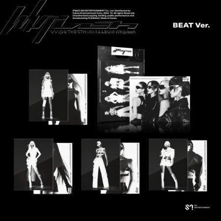 AESPA 5TH MINI ALBUM - WHIPLASH (BEAT VER) + POB