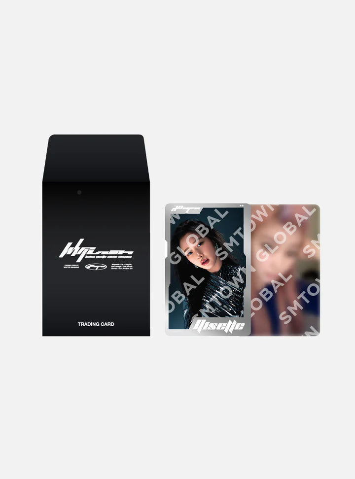 AESPA - WHIPLASH RANDOM TRADING CARD SET - aespa WEEK - #Whiplash_mood POP-UP MD