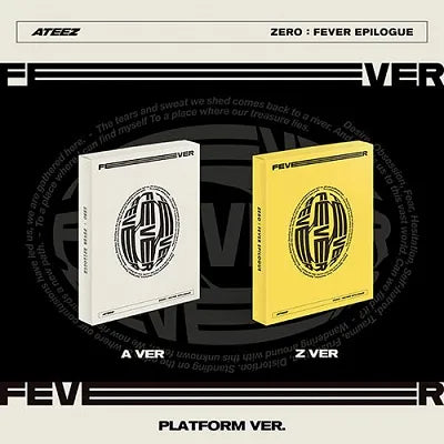 ATEEZ 1ST REPACKAGE EP ALBUM - ZERO : FEVER EPILOGUE (PLATFORM VER.) w/YES 24 POB