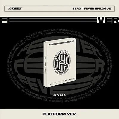 ATEEZ 1ST REPACKAGE EP ALBUM - ZERO : FEVER EPILOGUE (PLATFORM VER.) w/YES 24 POB