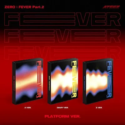 ATEEZ 6TH MINI ALBUM - ZERO : FEVER PART.2 (PLATFORM VER.) w/YES 24 POB