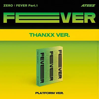 ATEEZ 5TH MINI ALBUM - ZERO : FEVER PART.1 (PLATFORM VER.) w/YES 24 POB