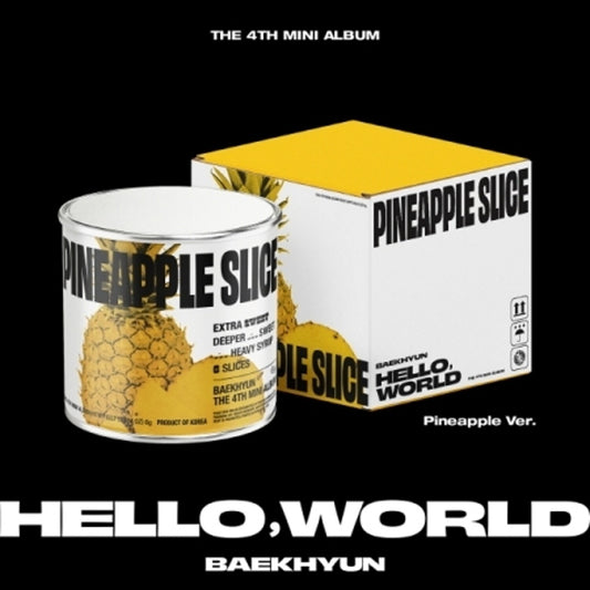 BAEKHYUN - 4TH MINI ALBUM [HELLO, WORLD] (PINEAPPLE VER.)