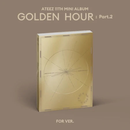 ATEEZ 11TH MINI ALBUM - GOLDEN HOUR PART 2 w/ SOUNDWAVE POB (RANDOM)