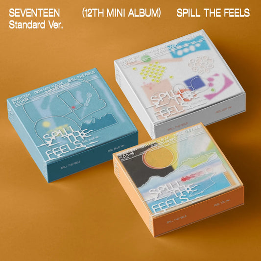 SEVENTEEN 12TH MINI ALBUM 'SPILL THE FEELS' STANDARD VER. (WEVERSE LUCKY DRAW)