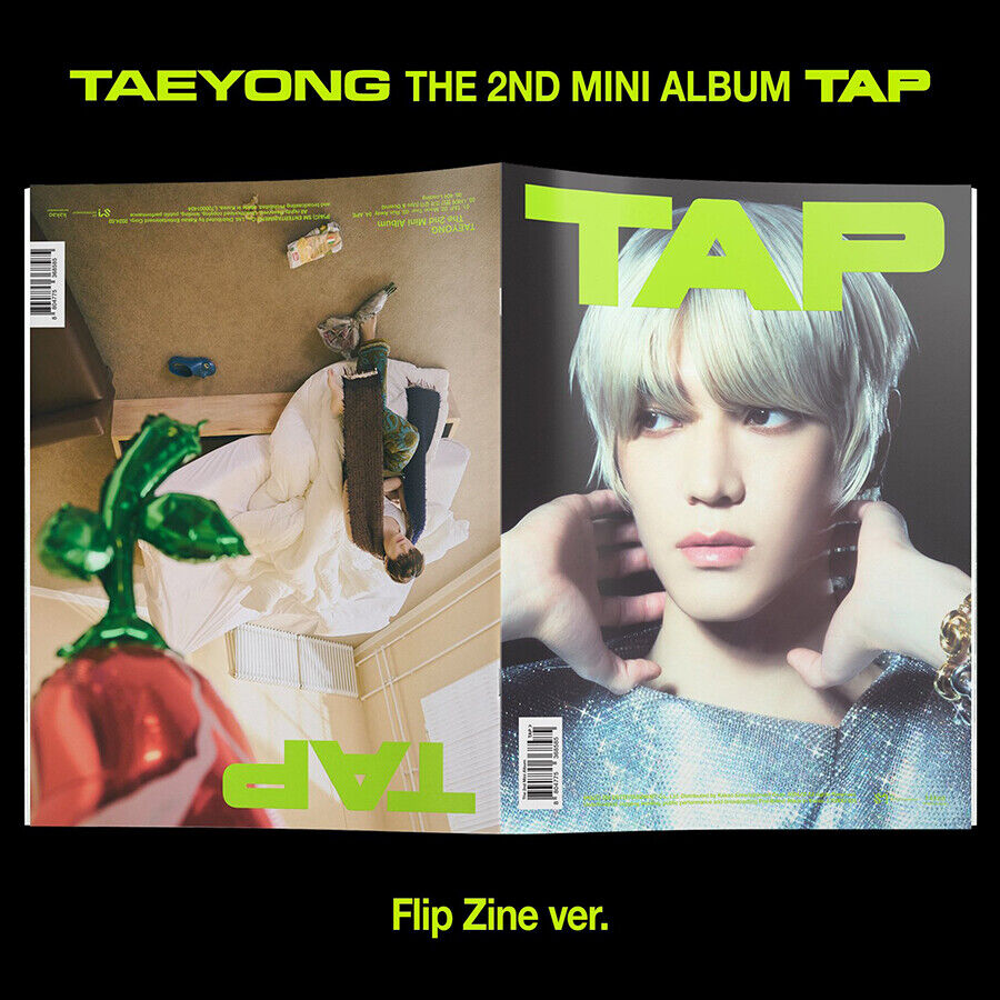 NCT TAEYONG THE 2ND MINI ALBUM - TAP (FLIP ZINE VER.)